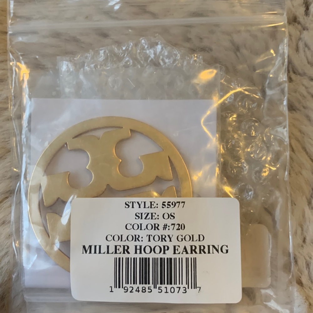 Tory Burch hoop earrings